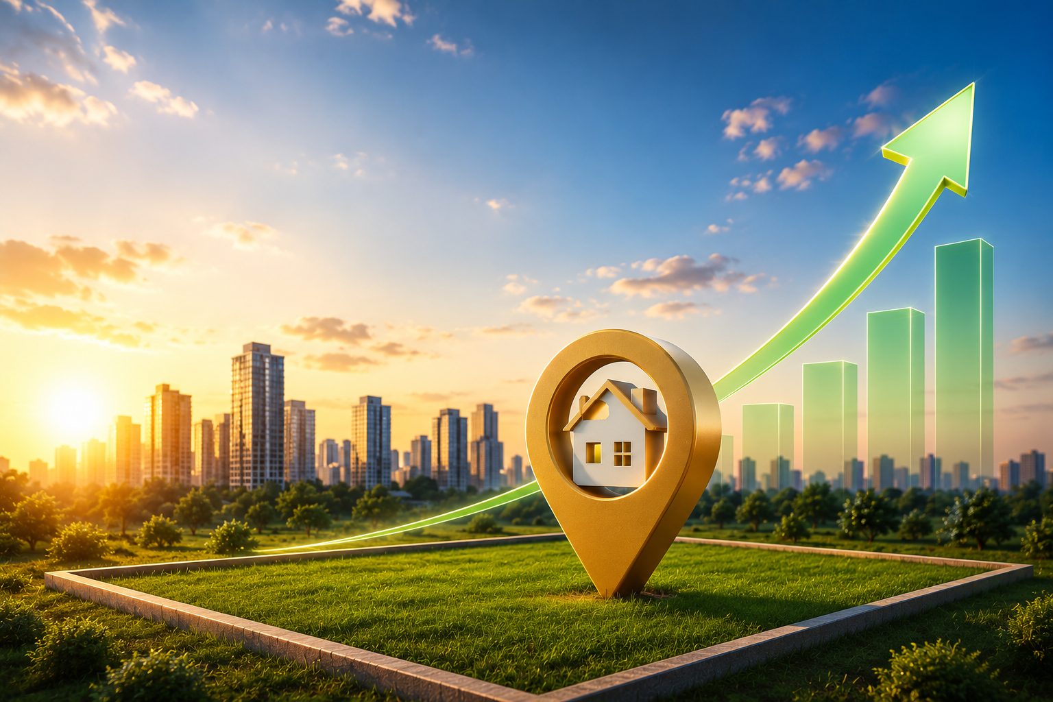 Plots versus flats investment comparison